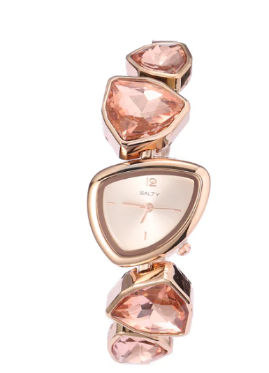 Rose Gold Diamond Luxury Watch