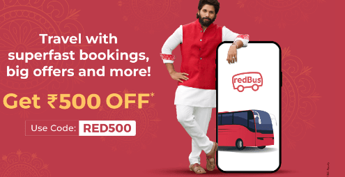 redBus Offers, Bus Ticket Discounts, Bus Booking Promo Codes, Travel Deals, redBus Coupons